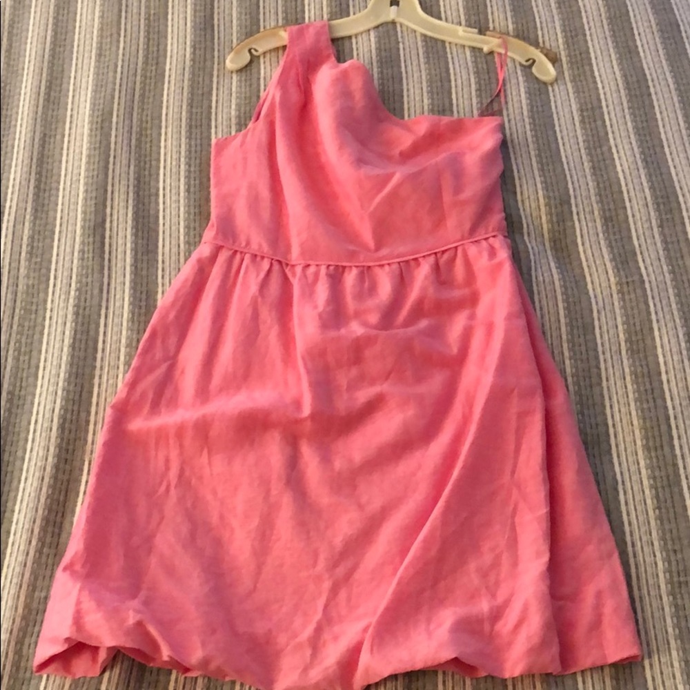J.Crew Pink Solid Bridget Dress